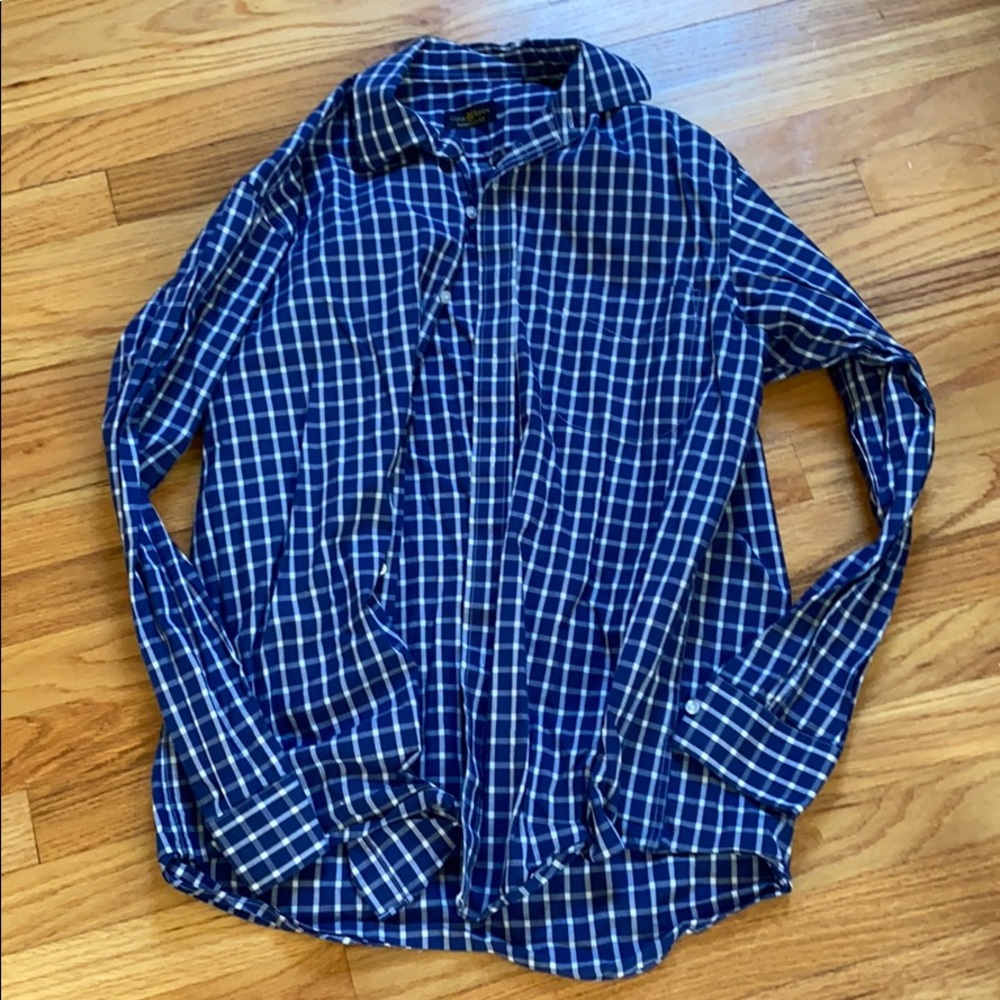 Club room blue dress shirt